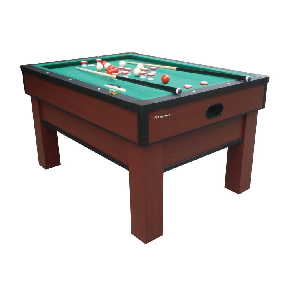 Atomic Classic Bumper Pool Table with Internal Ball Return System and