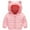 Pink, variant on CAICJ98 Winter Coats Puffer Padded Jacket for Toddler Boys Girls Kids Puffer Coat Light Outwear Cute Bear Ears with Hoods Clothing (AG,5-6 Years)