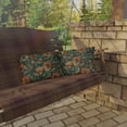 thumbnail image 4 of Outdoor Pillow In Jacobean Pattern, 4 of 4