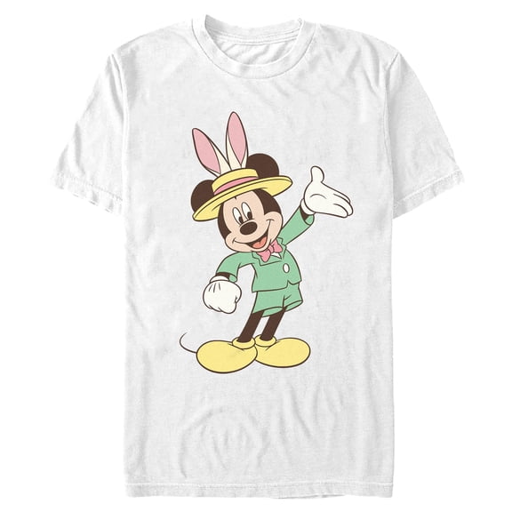 Mens Mickey & Friends Happy Easter Happy Suit T Shirt