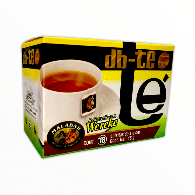 Té DB-TE reforzado con Wereke 18 sobres Malabar