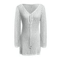 thumbnail image 4 of WILLBEST Trajes de Baño Niña Natación Traje de Baño de Mujer Crochet Cover Up Verano Malla Tejido Traje de Baño Vestido Ahuecado Playa Trajes de Baño Para Conjuntos, 4 of 4