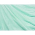 thumbnail image 5 of Pavilia Teal Solid Microfiber Polyester Throw, 50" x 60", 5 of 7