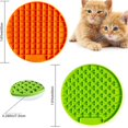 thumbnail image 5 of Almohadilla para lamer mascotas, tapete para lamer mantequilla de maní, alimentador divertido para aliviar la ansiedad, 2 uds., 5 of 5