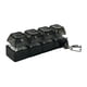 thumbnail image 2 of Llavero con teclado de 4 teclas, juguete antiestrés con clic, cubo multifuncional. negro, 2 of 7