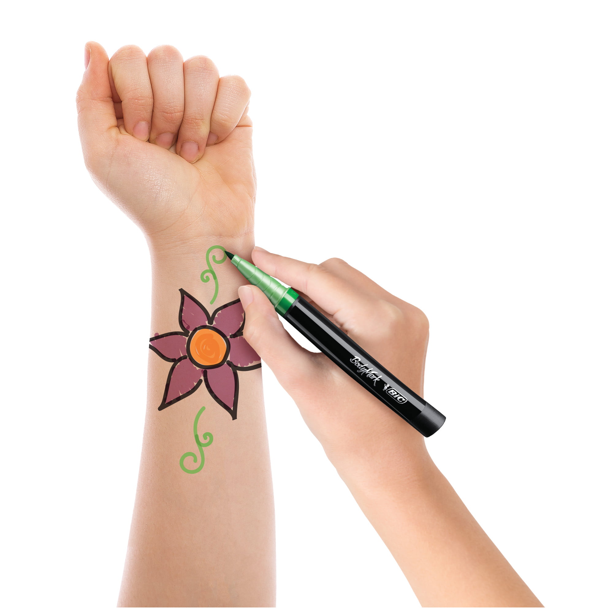 BIC BodyMark Henna Vibes Temporary Tattoo Markers, 3 pk - Harris Teeter