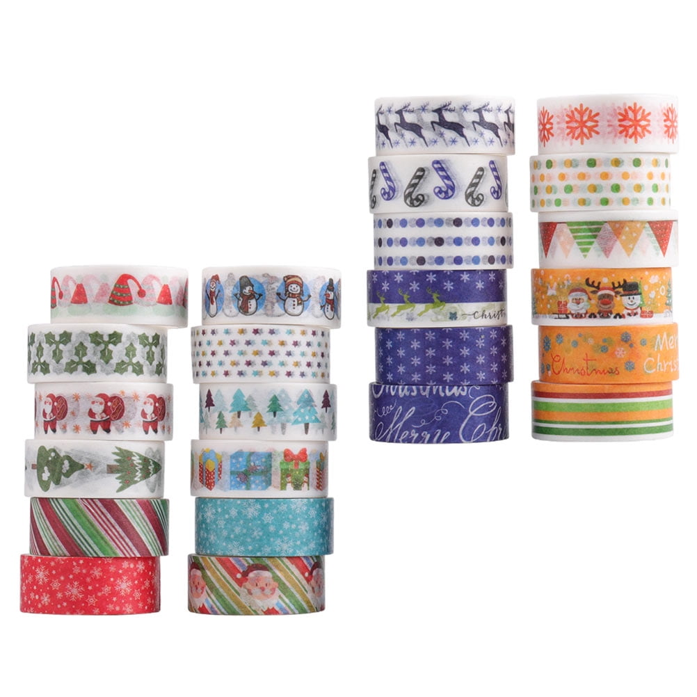 TEHAUX 10pcs Washi Tape Halloween Stickers Chriatmas Tape DIY Crafts  Scrapbooking Christmas Antique : : Home