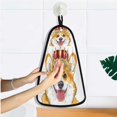 thumbnail image 5 of Corgi Wears A Crown Hand Towel Quick Drying Home Storage Kitchen Towel Hooks Dish Cloths, 5 of 6