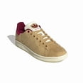thumbnail image 2 of Size 6.5- Adi-das Men’s Stan Smith Shoes, Golden Beige/Cream White/Burgundy., 2 of 6