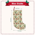 thumbnail image 3 of Uemuo Mushrooms Gnomes Print Christmas Stockings, 18inch Xmas Hanging Stocking Decorations for Christmas Party Family Decor, 3 of 7