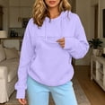 thumbnail image 5 of XINPING Cat Pouch Hoodies for Women Oversized Sweatshirts Pet Pullover Carrier Large Pocket Hooded Sweatshirt for Puppy Dogs Holder Cute Tops, 5 of 8