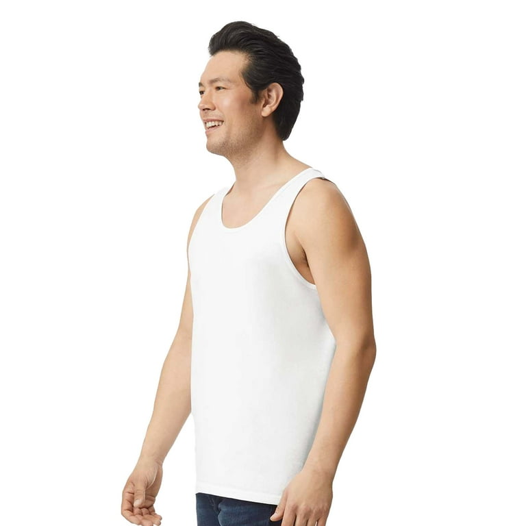 Gildan Ultra Cotton Tank Top, Works Men's Performance TankTop Pack