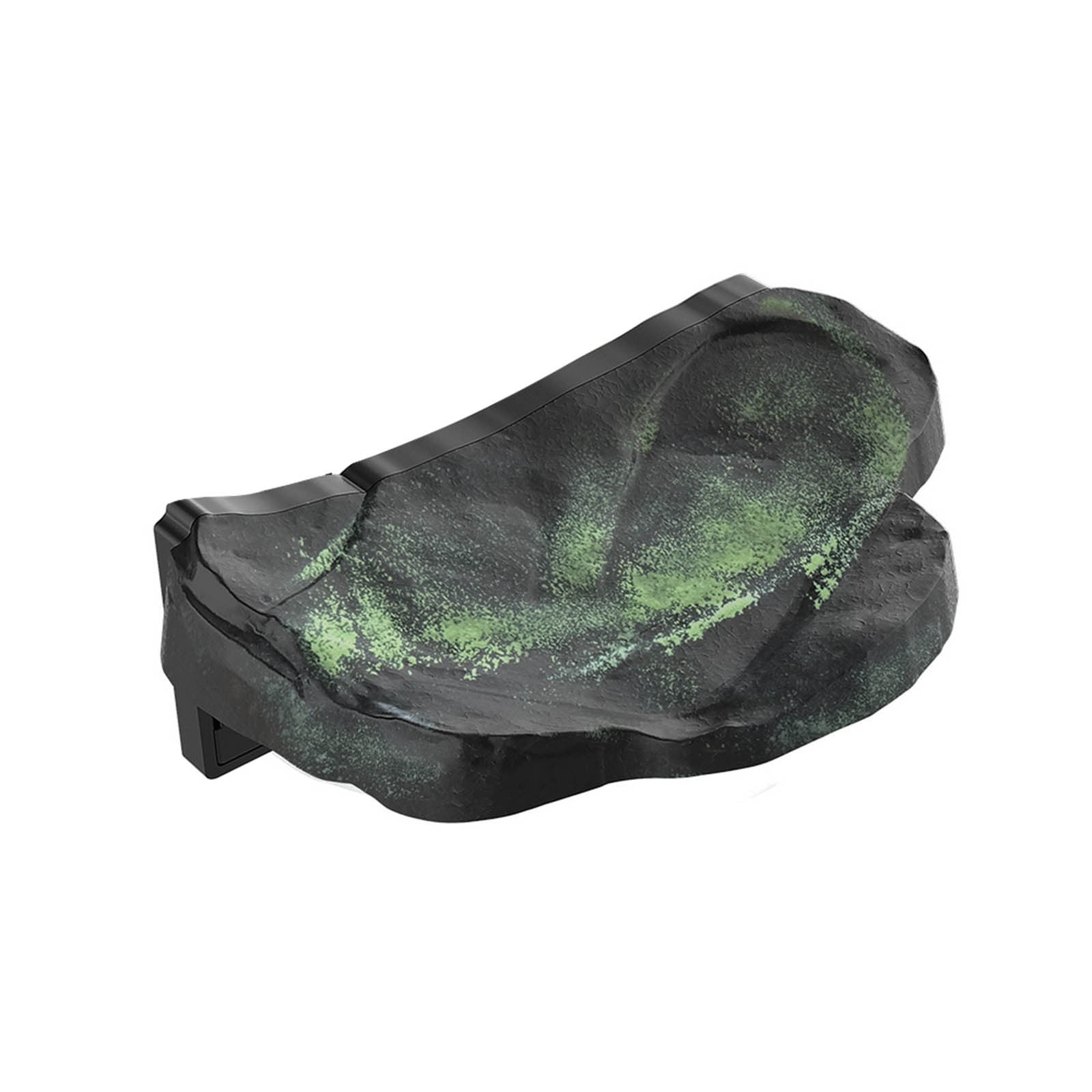 Pet Supplies Reptile Climbing Ledge Floating Habitat Dock Realistic Terrarium Gecko Resting Shelf Turtle Enclosure Display Piece