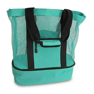 Beach bag with built in cooler store