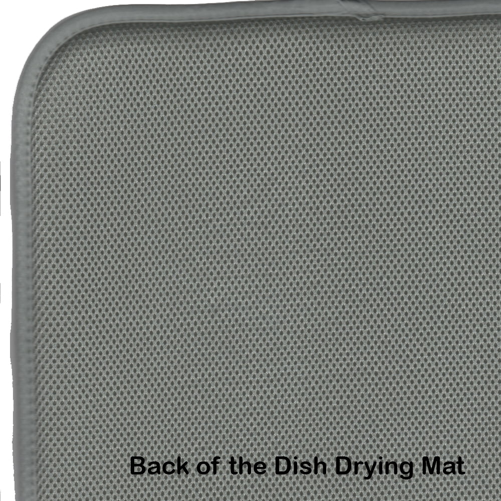 Decorating Easter Shiba Inu Dish Drying Mat