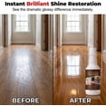thumbnail image 3 of Wood Floor Restorer Without Sanding, 2026 New Restore Luster Texture for Hardwood & Laminate, Professional Floor Polish Quick Shine Finish, Wood Restorer (500ml, 2 Pack), 3 of 5