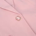 thumbnail image 6 of AZoiNM Women's 2 Piece Pant Suit Set Business Casual One Button Blazer and Trousers Slim Fit Professional Office Outfit, 6 of 11