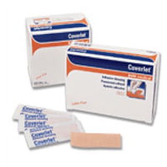 Coverlet Adhesive Dressing Strips For Knuckles - 100 Count Box, Latex-Free Fabric Bandages 2 thumbnail image