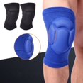 thumbnail image 1 of Cheers.US 2Pcs Knee Pads Long Compression Leg Sleeves Braces for Basketball Volleyball Football and All Contact Sports Thick Kneepad Support Protector Pad, 1 of 5