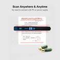 thumbnail image 3 of iScan Portable Scanner Mini Handheld Document Scanner A4 Book Scanner JPG and PDF Format 300/600/900 DPI, 3 of 8