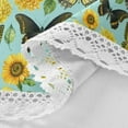 thumbnail image 4 of Coolnut 60" Sunflower Outdoor Tablecloth with Umbrella Hole and Zipper, Waterproof Round Tablecloth for Party,Patio,Picnic,Holiday Dinner,Summer, 4 of 7
