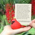 thumbnail image 5 of 1PC Small Carved Wooden Northern Cardinal Figurines, Handmade Cardinal Birds Sculpture Craft Set, Cute Cardinal Statues Home Decor Art Carving Work, 5 of 7