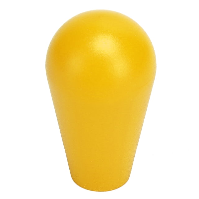 Joystick Ball Head M6 Estilo Americano Oval Juego Rocker Mango Superior Accesorio para Juegos Amarillo