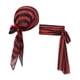 thumbnail image 2 of Conjunto de disfraz de pirata, turbante, banda para la cabeza, pañuelo, diadema, disfraz decorativo Negro Rojo, 2 of 7