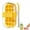 Yellow, variant on 2 in 1 Ice Cube Bottle with Straw Portable Cube Tray Built in Ice Cup Leakproof ICES Tray, Reusable Press to Release for Freezer, Summer Drinks, Coffee, Juice