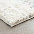 thumbnail image 4 of Bliss Rugs Artisan Shag Contemporary 9' x 12' Ivory and Gray Indoor Area Rug, 4 of 8