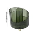 thumbnail image 3 of MesaSe Spacious Makeup Brush Holder Transparent 4 Slots for Vanity (Gold), 3 of 6