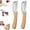 Wood color, variant on KANOHENO 3-in-1 Multi-Functional Kitchen Tool with Bottle Opener and Green Onion Peeler,Durable Wooden Handle for Fruit & Vegetable