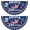 Style 4, variant on 2PCS America 250th Anniversary Flag, 1.5X3 FT 1776-2026 Fan Flags, 2 Ply Year American Anniversary Flag for Wall, Front Door, Porch, Fence, Outdoor Decorations (Style 1)