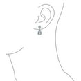 thumbnail image 3 of Bling Jewelry Womens Elegant Bridal Dangle Chandelier Earrings with Cubic Zirconia Teardrop Pears, 3 of 6