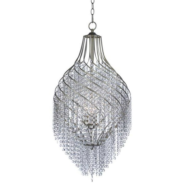 Maxim 22007BCGS Twirl 3-Light Pendant, Golden Silver