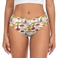 thumbnail image 1 of Fotbe Mushroom Calzones Estampados para Mujer – Ropa Interior de Algodón, Cómoda, Suave y Elástica-Large, 1 of 6