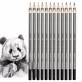 thumbnail image 3 of WEUVEB 24Pcs Sketch Pencils Set Black Graphite Pencils Ideal for Drawing and Sketching, 3 of 8