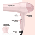 thumbnail image 4 of Revlon Essentials Frizz Control Ionic Hair Dryer, 1875 Watts, Light Pink, 4 of 7