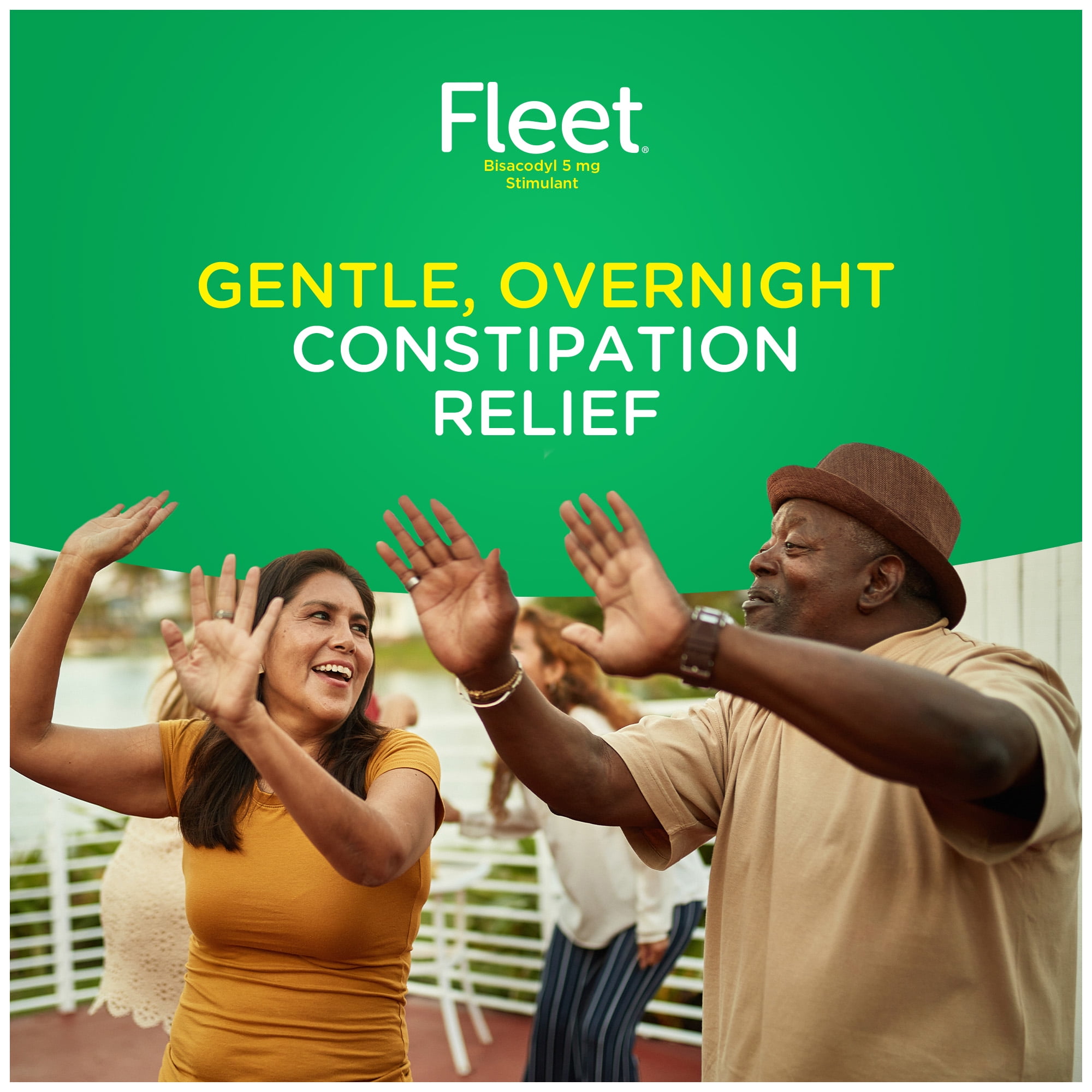 Fleet Laxative, Oral Laxative Stimulant, Overnight Constipation Relief, Laxative Tablets, 25 Count