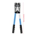 thumbnail image 1 of Cable Crimping, Practical Blue Hand Crimping Tool, High Carbon Steel Durable Hand Crimping For 6-50Mm² Low Pressure 385Mm Length Steel Core Rubber Sleeve, 1 of 8
