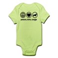 thumbnail image 1 of CafePress - Peace Love Corgis - Baby Light Bodysuit, 1 of 1