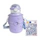 thumbnail image 1 of Portable Kawaii with Straw 500ml Stainless Steel Insulated Bottle Cute Astronaut Bear Water Bottles for School Gym Travel Picnic, 1 of 5