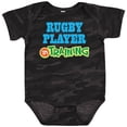 thumbnail image 3 of Inktastic Rugby Player in Training Boys or Girls Baby Bodysuit, 3 of 5