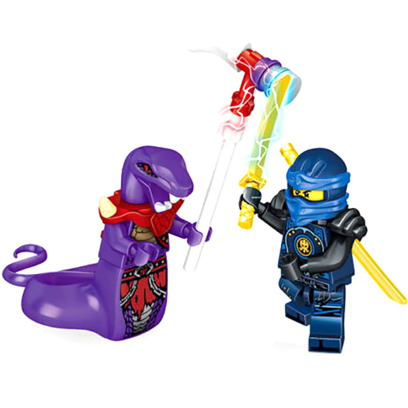 Set of 24 Stk Ninjago Mini Figures Kai Jay Sensei Wu Master Building Blocks Toys 