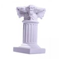 thumbnail image 1 of Abbracc 2xMiniature Roman Pillar Pedestal Stand Statue Greek Column for Scenery Table White 2 Pcs, 1 of 9