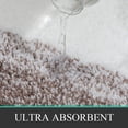 thumbnail image 3 of Juego de alfombras de baño Bemathom de 3 piezas, absorbentes, antideslizantes, color café, 3 of 7