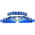 thumbnail image 2 of Ear Stretching Kit 50 Pieces Ear Gauges Expander Set Acrylic Rejuvenators And Piercing Jewelry Set, 2 of 2
