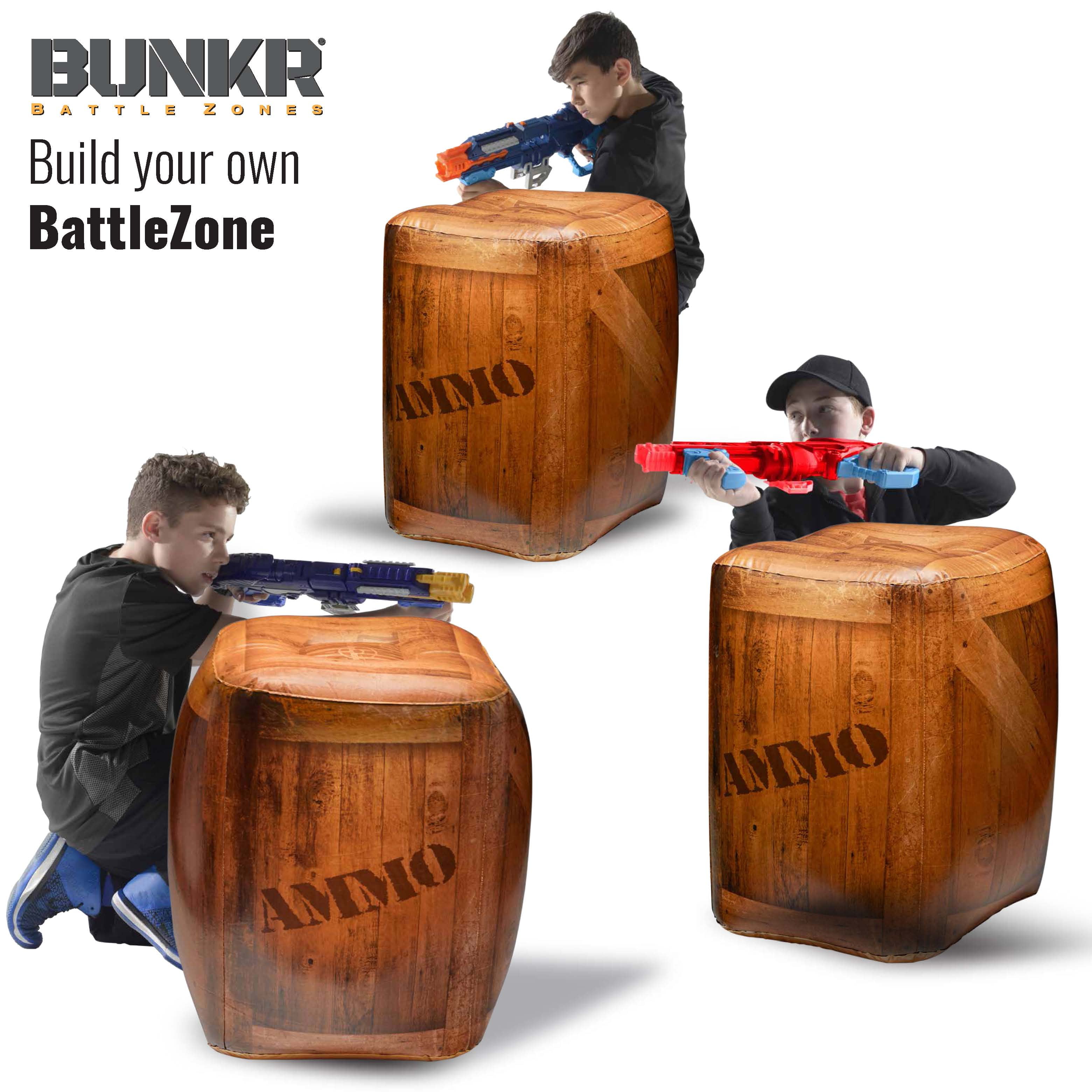 bunkr inflatable battlezone tournament set