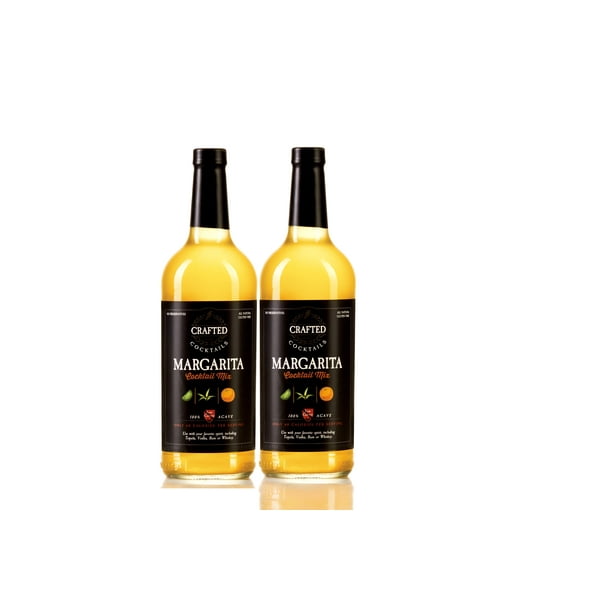 (2 Bottles) Crafted Cocktails Margarita Mix, 1 L