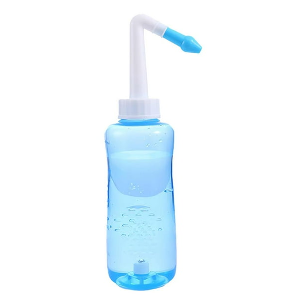 Matsuzay Botella de Nasal de 300/500ML, irrigador de nariz, ollas, herramientas lavables, olla Neti para limpieza, accesorios de equipo de viaje Suministros de limpieza para el hogar 300ml Matsuzay HA025390-01